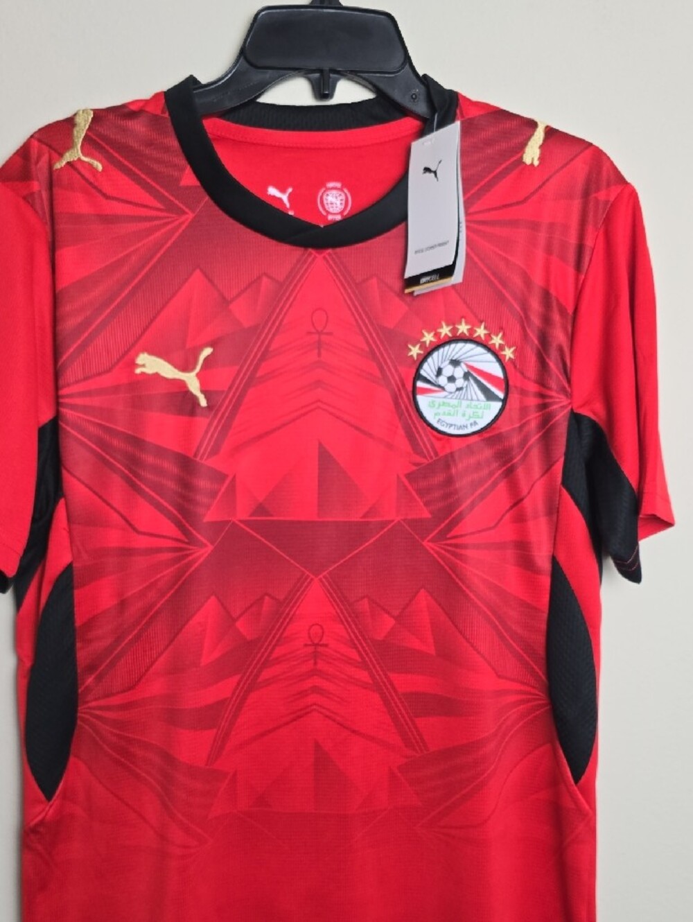 Egyth Men Puma 2026 World Cup Football/Soccer Jersey NWT - Picture 5 of 7